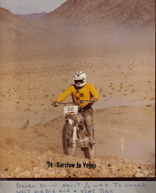 Max Eddy Barstow to Vegas 1974